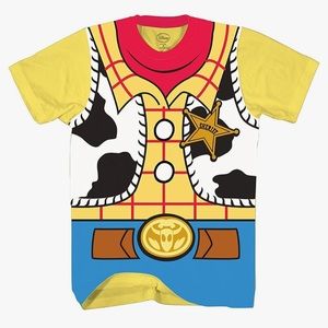 Toy Story Sheriff Woody Cowboy Costume Adult T-Shirt